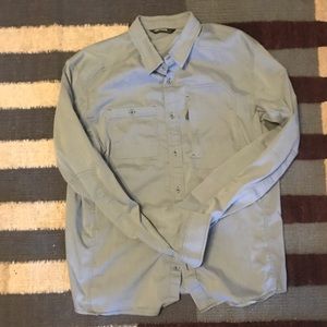 Arcteryx button up long sleeve shirt